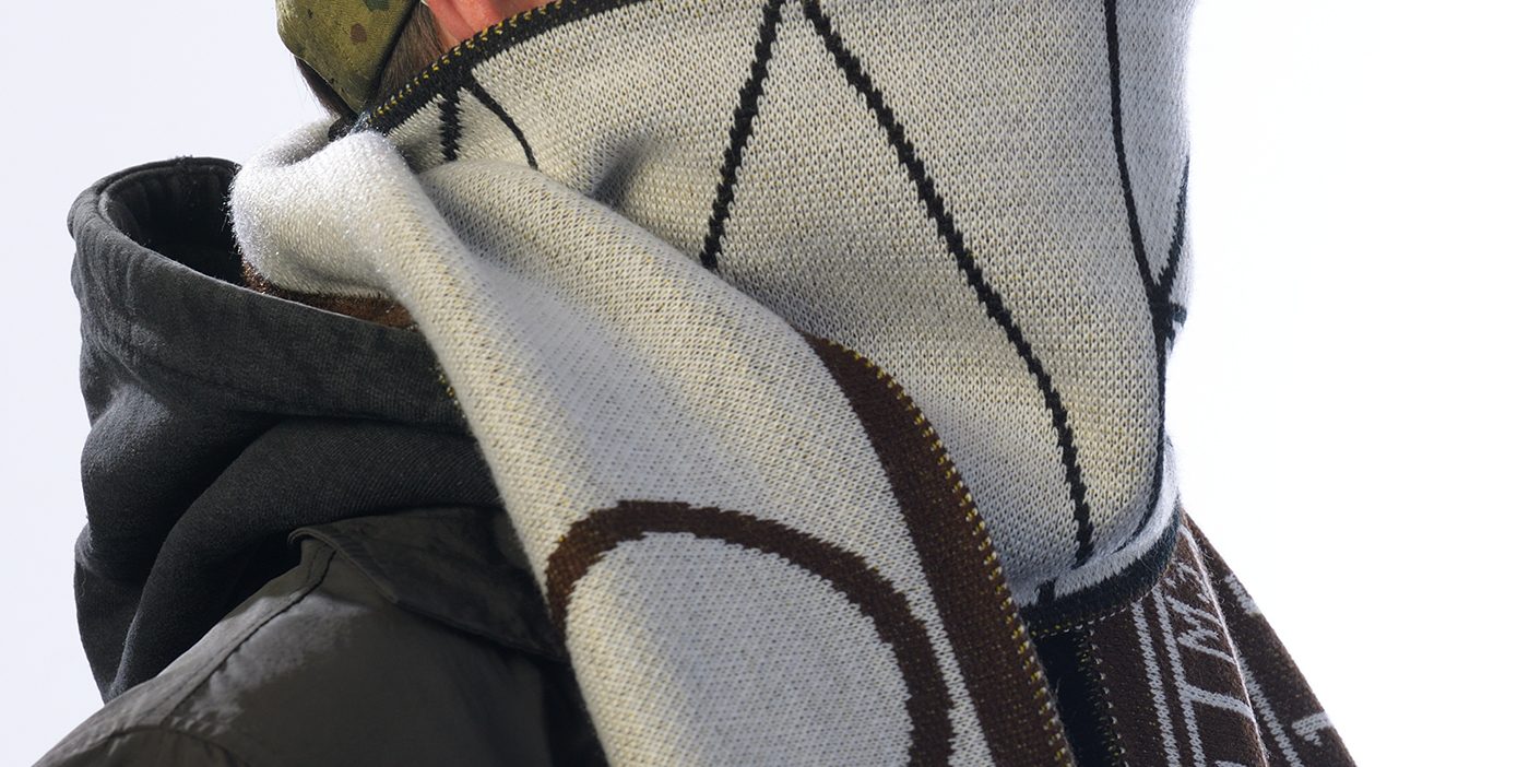 Scarf detail, Boris 'DELTA' Tellegen