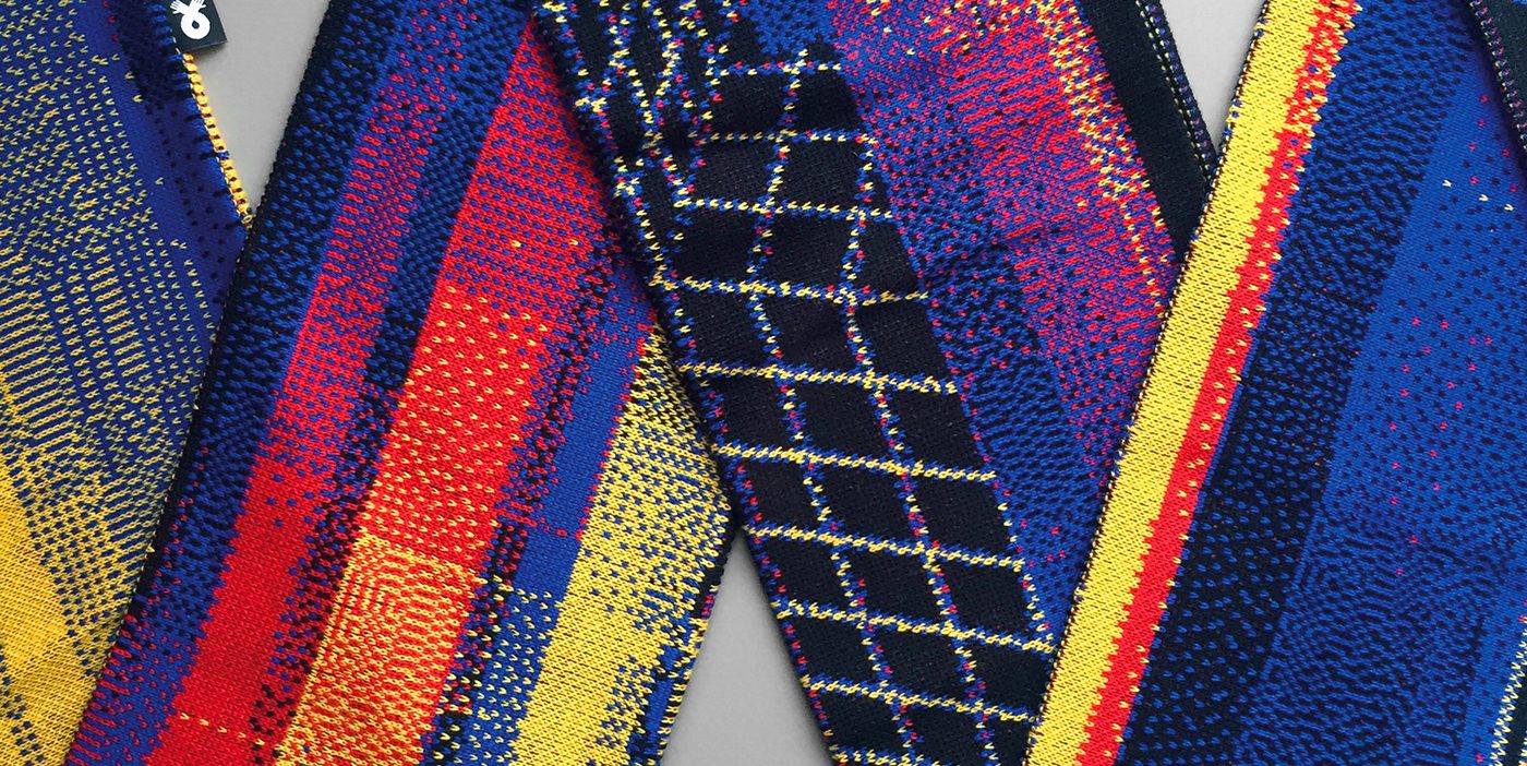 Scarf detail, Felipe Pantone